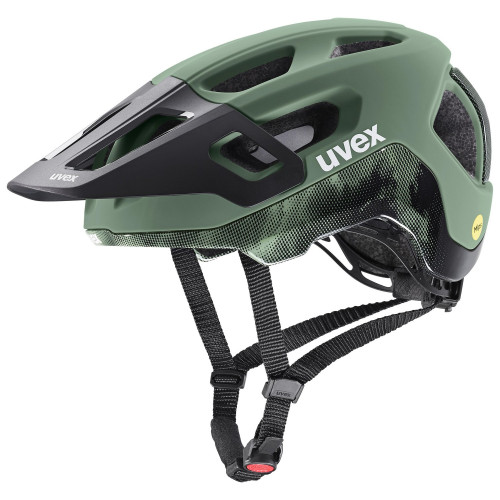 Velo ķivere Uvex react MIPS moss green-black matt-52-56CM
