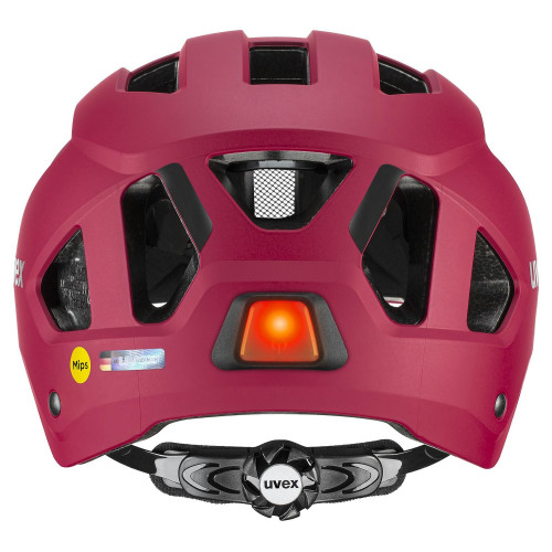 Helmet Uvex city stride MIPS ruby red matt-53-56CM