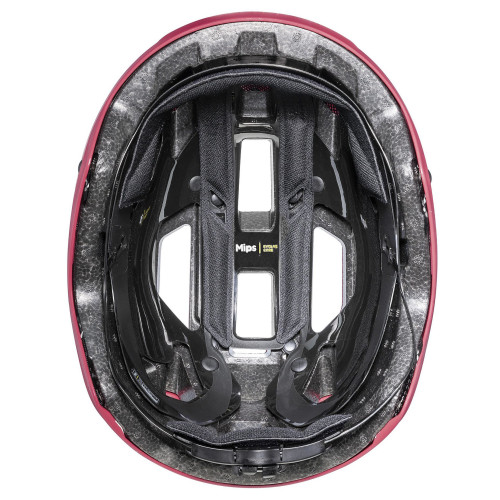 Helmet Uvex city stride MIPS ruby red matt-53-56CM