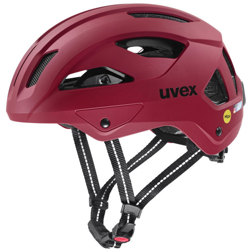 Helmet Uvex city stride MIPS ruby red matt-53-56CM