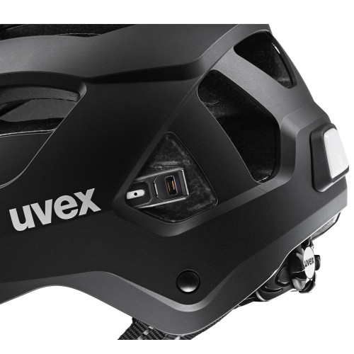 Helmet Uvex city stride MIPS Hiplok black matt-56-59CM