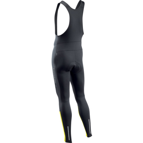 Bibtights Northwave Fast 2 MS black-yellow fluo-L