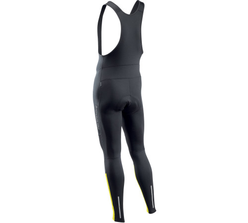 Bibtights Northwave Fast 2 MS black-yellow fluo-XL