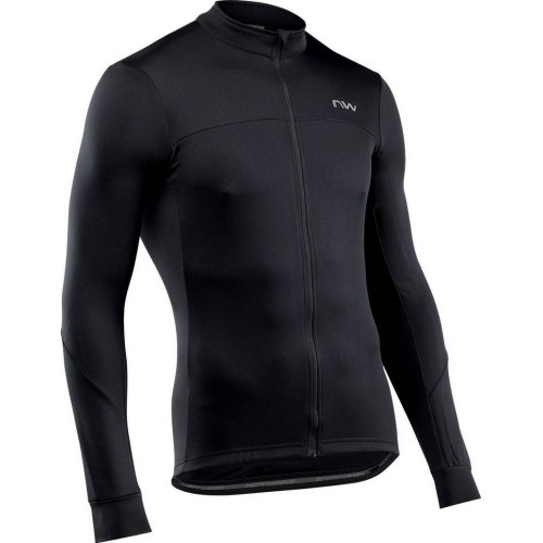 Velos krekls Northwave Force 2 L/S Full Zip black-S