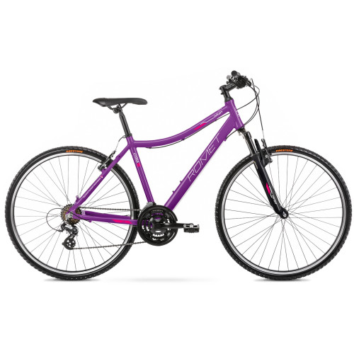 Velosipēds Romet Orkan D 2025 violet-pink-17" / M