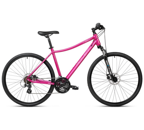 Velosipēds Romet Orkan 2 D 2025 pink-white-bright graphite-18" / M