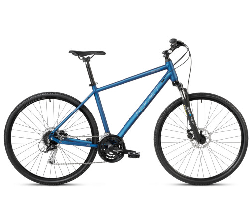 Bicycle Romet Orkan 3 M 2025 dark blue-bright graphite-blue-20" / L