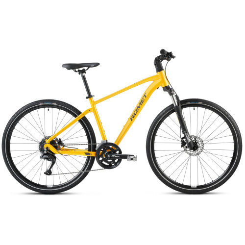Velosipēds Romet Orkan 5 CS M 2025 yellow-graphite-20" / L