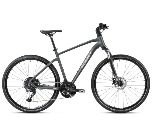 Velosipēds Romet Orkan 7 CS M 2025 graphite-silver-18" / M