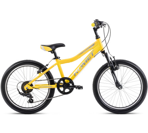 Velosipēds Romet Rambler 20 KID 2 2025 yellow-grey