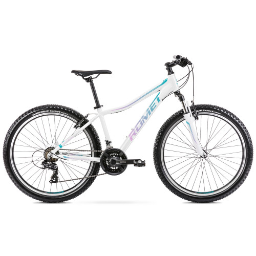 Velosipēds Romet Jolene 6.1 2025 white-green-violet-19" / L