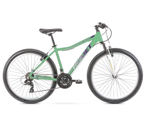 Velosipēds Romet Jolene 6.1 2025 green-violet-17" / M