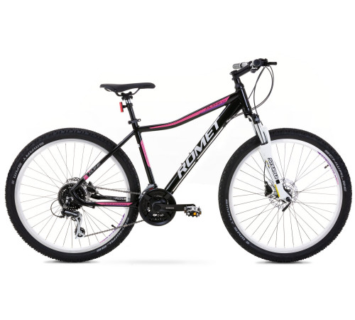 Velosipēds Romet Jolene 6.3 2025 black-pink-19" / L