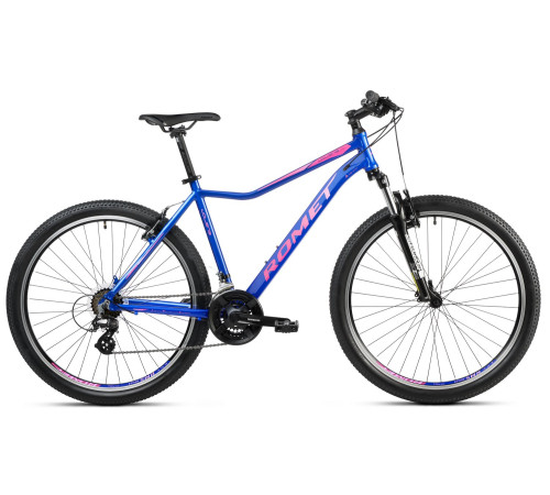 Velosipēds Romet Jolene 7.0 2025 blue-pink-17" / M