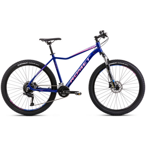 Velosipēds Romet Jolene 7.3 CS 2025 dark blue-pink-15" / S