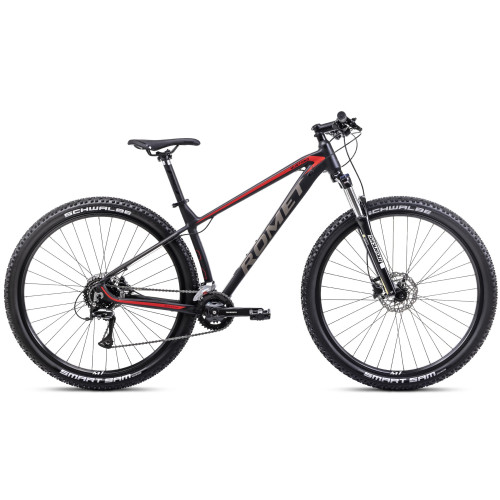 Velosipēds Romet Mustang M1 2025 black-red-21" / XL