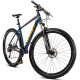 Velosipēds Romet Mustang M3 CS 2025 dark blue-yellow-19" / L