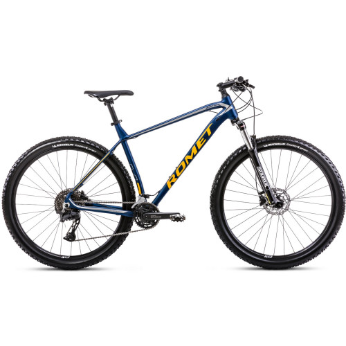 Velosipēds Romet Mustang M3 CS 2025 dark blue-yellow-21" / XL