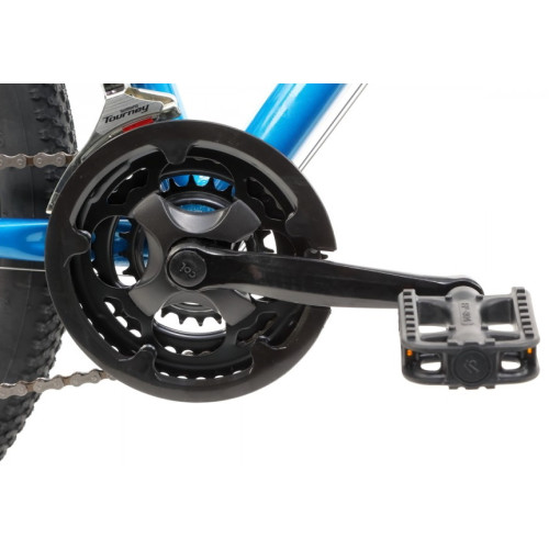 Bicycle Romet Rambler R6.1 JR 2025 blue-green-black-17" / M