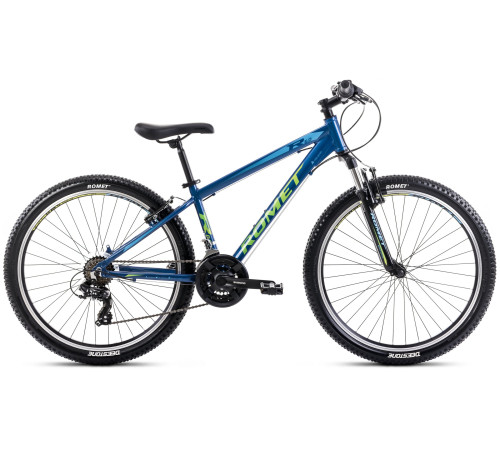 Bicycle Romet Rambler R6.0 2025 blue-lemon-19" / L