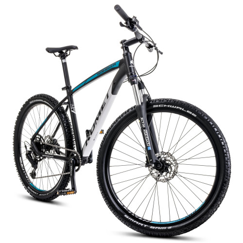 Velosipēds Romet Rambler R7.3 CS 2025 black-turquoise-silver-18" / M