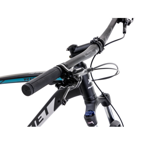 Velosipēds Romet Rambler R7.3 CS 2025 black-turquoise-silver-18" / M