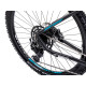 Velosipēds Romet Rambler R7.3 CS 2025 black-turquoise-silver-18" / M