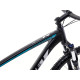Velosipēds Romet Rambler R7.3 CS 2025 black-turquoise-silver-18" / M