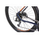 Velosipēds Romet Rambler R7.3 2025 dark blue-orange-20" / L
