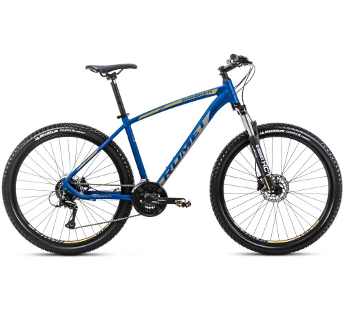Velosipēds Romet Rambler R7.3 2025 blue-yellow-20" / L