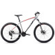 Bicycle Romet Rambler R7.4 2025 silver-red-graphite-18" / M