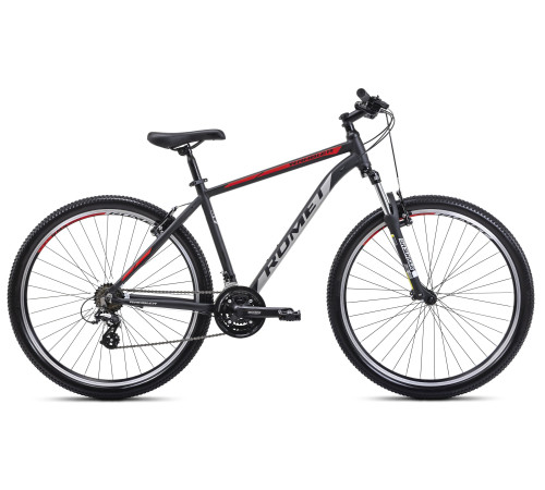 Velosipēds Romet Rambler R9.1 2025 black-red-grey-21" / XL