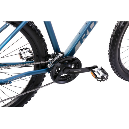 Velosipēds Romet Rambler R9.3 2025 dark blue-graphite-blue-20" / L