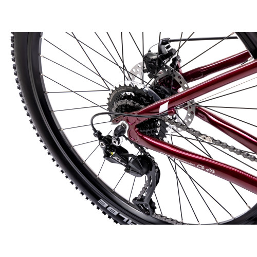 Bicycle Romet Rambler FIT 26 2025 bordo-silver-18" / L