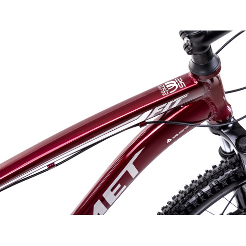 Bicycle Romet Rambler FIT 26 2025 bordo-silver-18" / L