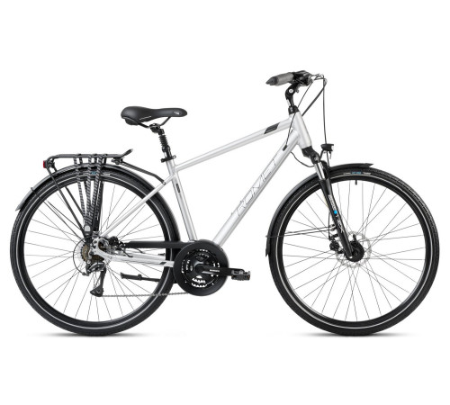 Velosipēds Romet Wagant 4 2025 silver-black-23" / XL