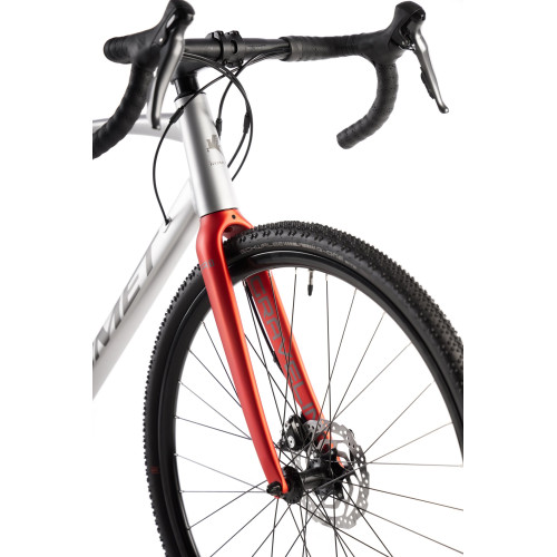 Velosipēds Romet Aspre 1 2025 silver-red-56 cm / L