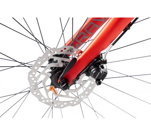 Velosipēds Romet Aspre 1 2025 silver-red-58 cm / XL