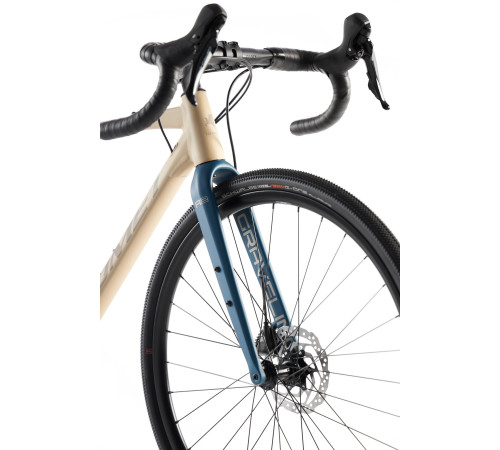 Velosipēds Romet Aspre 2 2025 beige-green-48 cm / S