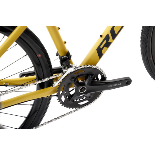 Bicycle Romet Aspre 2 2025 dark yellow-black-48 cm / S