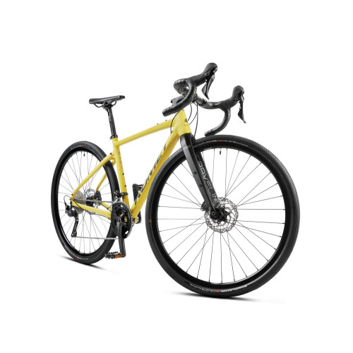 Bicycle Romet Aspre 2 2025 dark yellow-black-54 cm / L