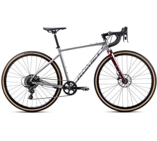 Bicycle Romet Boreas 2 2025 bright graphite-bordo-56 cm / XL