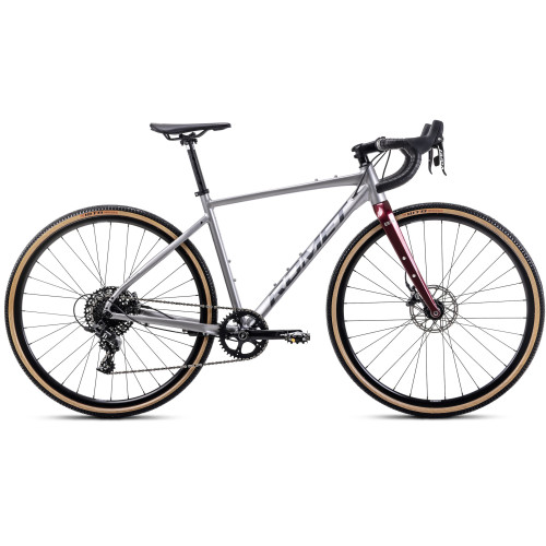 Bicycle Romet Boreas 2 2025 bright graphite-bordo-56 cm / XL