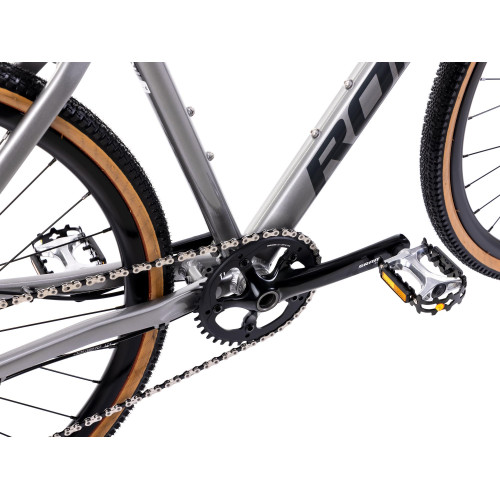 Bicycle Romet Boreas 2 2025 bright graphite-bordo-56 cm / XL