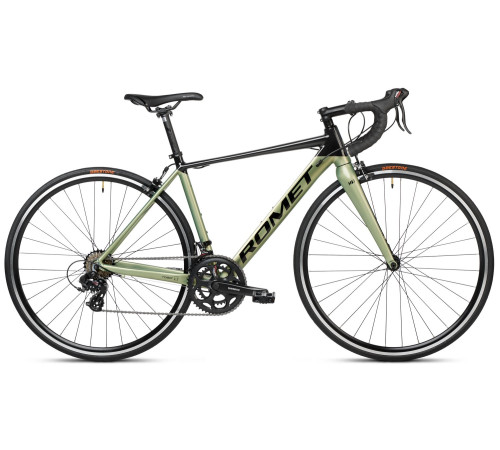 Velosipēds Romet Huragan 1 2025 black-olive-47 cm / S
