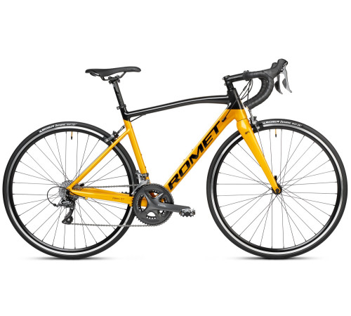 Velosipēds Romet Huragan 2 2025 black-mustard-56 cm / XL