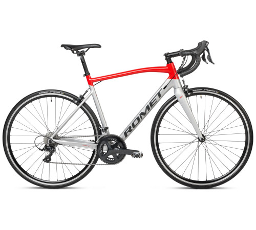 Velosipēds Romet Huragan 3 2025 red-silver-graphite-53 cm / L