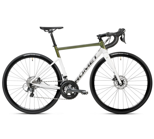 Velosipēds Romet Huragan 4 Disc 2025 green-white-graphite-56 cm / L