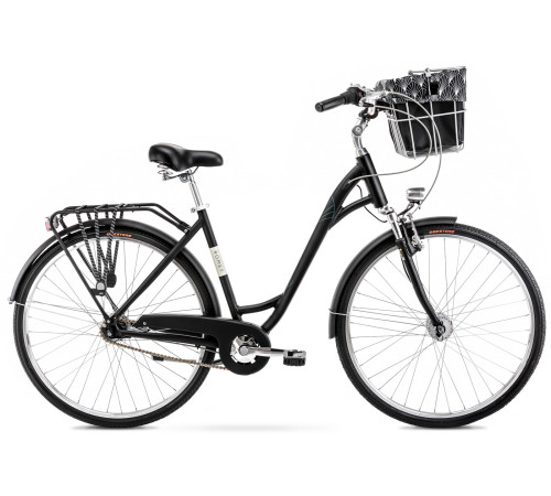 Velosipēds Romet Art Deco LUX 2025 black-20" / L