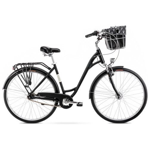 Velosipēds Romet Art Deco LUX 2025 black-20" / L